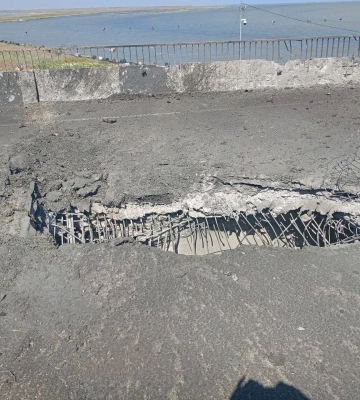 ВСУ поразили стратегический мост в районе Чонгара на пути к оккупированному Крыму