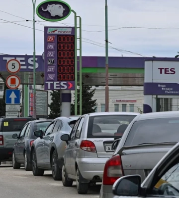 В Севастополе запустили QR-коды на топливо, они закончились через час