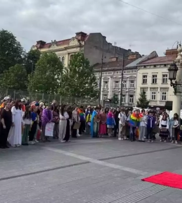 У Львові пройшов «ЛьвівПрайд» за визнання ЛГБТ-сімей та проти нового Цивільного кодексу