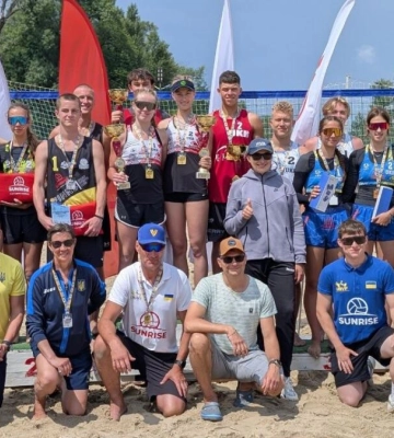 У Києві пройшов Чемпіонат України з пляжного волейболу серед юніорів та юніорок віком до 20 років