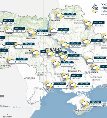 Насуваються грози та сильні дощ — термінове попередження від УкрГМЦ