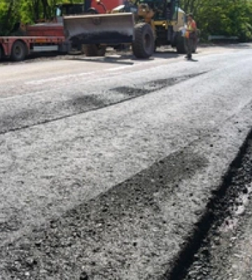 На Полтавщині від початку сезону відремонтували понад 30 тисяч м² доріг