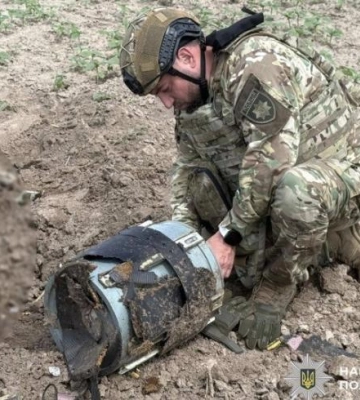 Бойову частину російського БПЛА знешкодили спеціалісти на Полтавщині