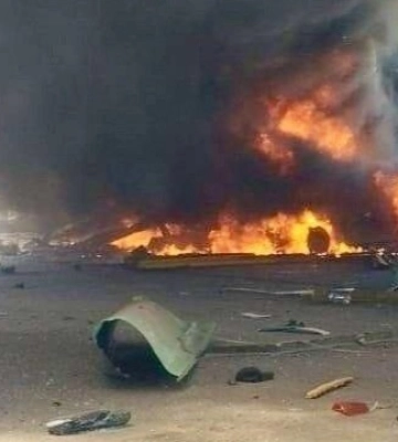 На Дніпропетровщині дві АЗС потрапили під удар росіян, є поранений
