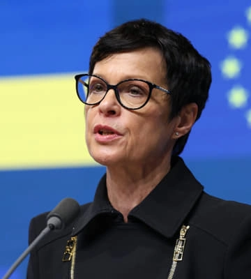 В Киеве находится еврокомиссар по вопросам расширения Марта Кос