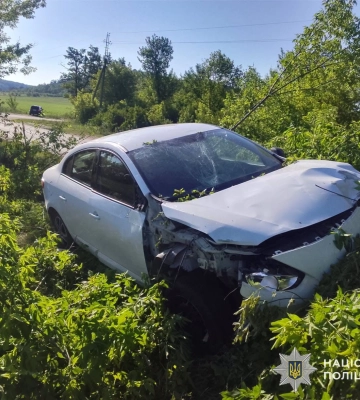 На Львівщині внаслідок ДТП із пожежею постраждали обидва водії-учасники. ФОТО