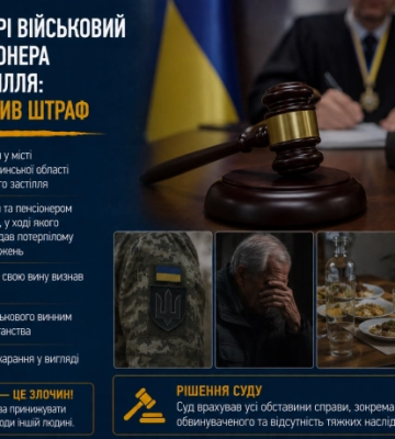 У Володимирі військовий побив пенсіонера під час застілля: суд призначив штраф