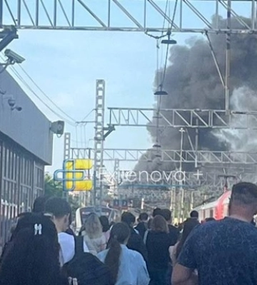 В Санкт-Петербурге после взрыва горит оборонный завод