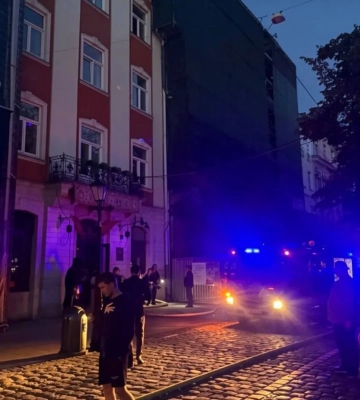 У Львові на Площі Ринок сталася пожежа