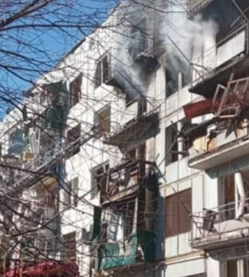 Масована атака на Харківщину: у Чугуєві - троє загиблих, у Харкову - 15 постраждалих. ФОТОрепортаж