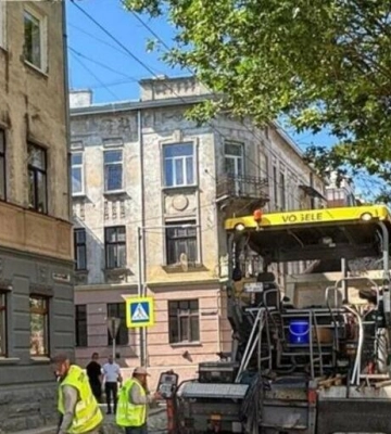У Львові триває масштабний ремонт вулиці Героїв УПА