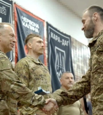 Сирський здійснив поїздку до військових частин на Донеччині