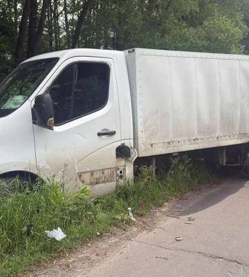Росіяни атакували хлібовоз на Чернігівщині, поранений водій