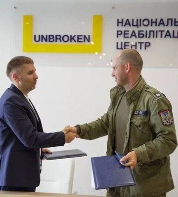 Фонд «Надія», Валерій Дубіль, Християнський корпус та Unbroken разом працюватимуть над реабілітацією Героїв України