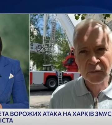 «Разбит Саржин яр» — Терехов о последствиях обстрела Харькова (видео)