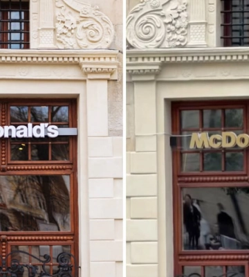 У центрі Львова змінили вивіску McDonald’s після критики