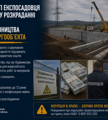 На Закарпатті експосадовця підозрюють у розкраданні 104 млн грн під час будівництва захисту енергооб’єкта
