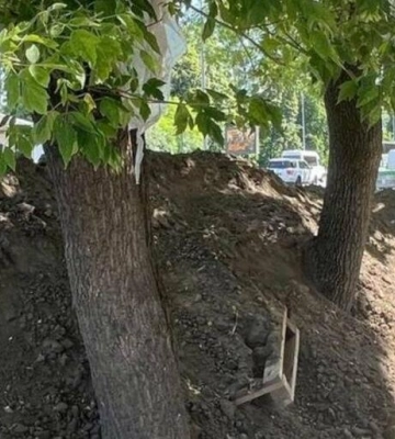 У Львові зупинили благоустрій біля новобудови на Липинського: що відомо
