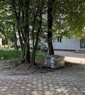 Левандівка готується до відкриття ЦНАПу: стартує благоустрій території