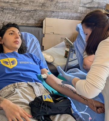 В Одесі зібрали кров для поранених захисників та захисниць