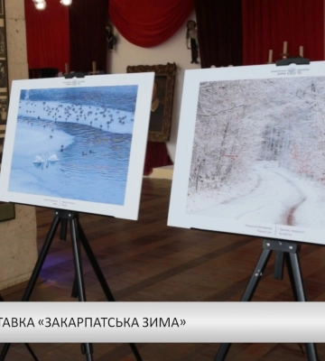 Фотовиставка «Закарпатська зима» (відео)