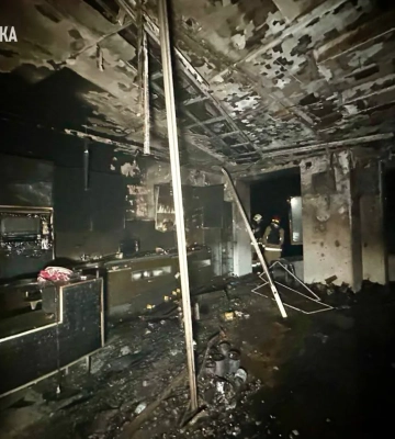 В Одессе из-за ночной атаки повреждены два жилых дома, пострадали двое детей