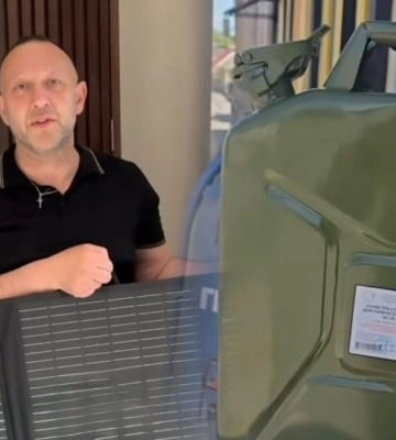 Топливный кризис в Мелитополе породил спрос на неожиданные товары – от канистр до солнечных батарей (скрины)