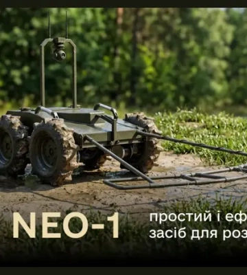На озброєнні ЗСУ з'явився новий робот-сапер