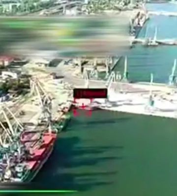 Сили оборони знищили інфраструктуру Маріупольського порту (відео)