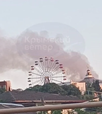 В Криму горить панорама Оборона Севастополя. Окупанти намагаються видати ймовірний провал ППО за умисний удар України