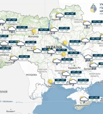 Погода на 11 июня 2026 года в Украине: синоптики прогнозируют непогоду почти везде