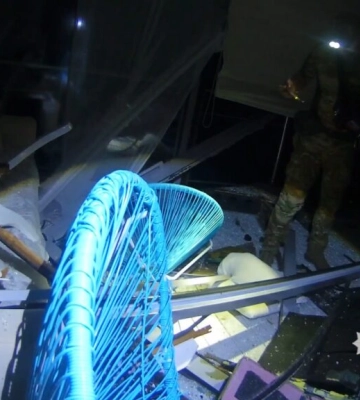 Вибухотехніки поліції знешкодили російський БпЛА, який влучив у багатоповерхівку в Одесі та містив смертельну небезпеку