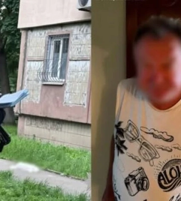 Оголошено підозру киянину, який викинув собаку з вікна шостого поверху