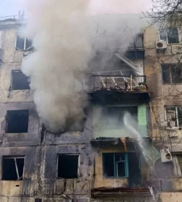 У Павлограді внаслідок російського удару була пошкоджена багатоповерхівка — ОВА