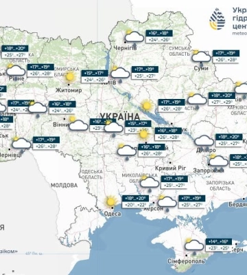 В Україні буде до +28°: прогноз погоди на 11 червня