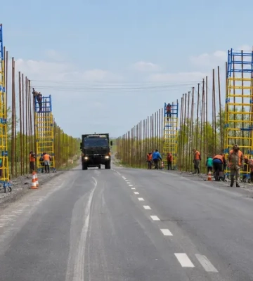 На Волині встановлять антидронові сітки на дорогах біля кордону