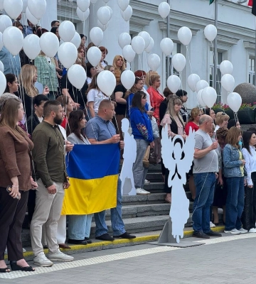 У Полтаві вшанували пам’ять дітей, загиблих внаслідок російської агресії