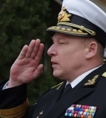 Колишнього віцеадмірала ЗСУ Єлісєєва, який став заступником командувача Балтійського флоту РФ, засудили за зраду України