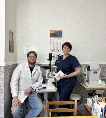 В лікарні в Кам’янці з’явилося нове обладнання в офтальмологічному кабінеті