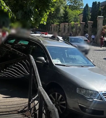 Розтрощив скутер і врізався в огорожу - нетверезого водія затримали у Києві