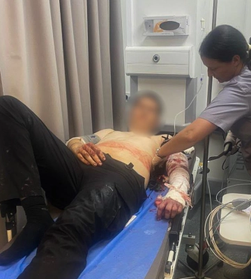 Поліцейські застрелили чоловіка, який напав на них з ножем у Запоріжжі