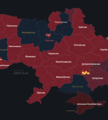 Повітряна тривога у Львівській області. Балістична загроза