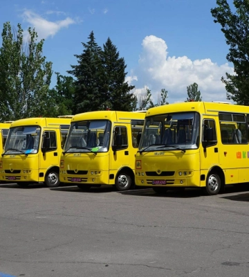 Ще 7 нових шкільних автобусів отримали громади Миколаївщини