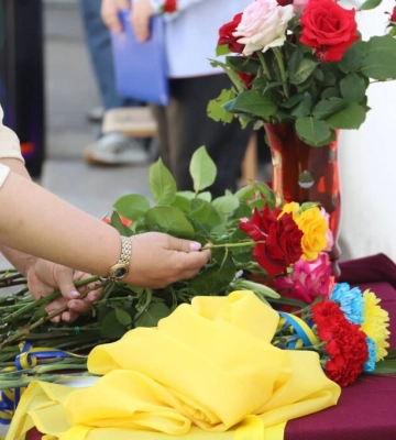 В Ізмаїльському навчально-реабілітаційному центрі відкрили меморіальну дошку на честь полеглого захисника Валерія Степанова