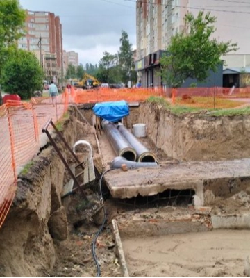 Через затримку ремонту в Луцьку без гарячої води залишаються 27 будинків і два навчальні заклади