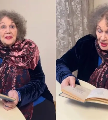 «Боже, це така комедія». Ліна Костенко здивувалася своєю книгою, виданою майже 70 років тому (відео)