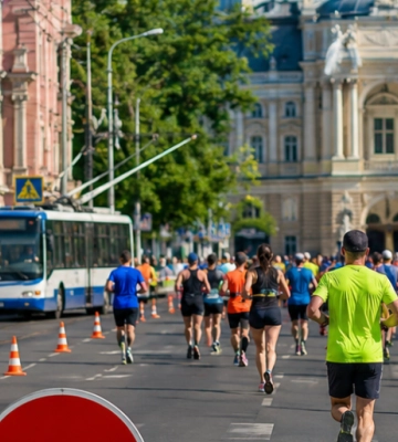 В Одесі через напівмарафон перекриють дороги та змінять рух транспорту: список маршрутів