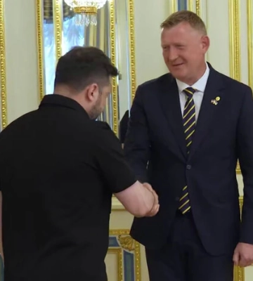 Зеленський прийняв нового главу Міноборони Латвії