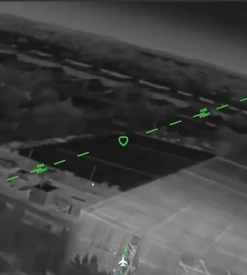 Сили БпС ЗСУ уразили полігон "Восточний" на окупованій території Запорізької області. ВIДЕО