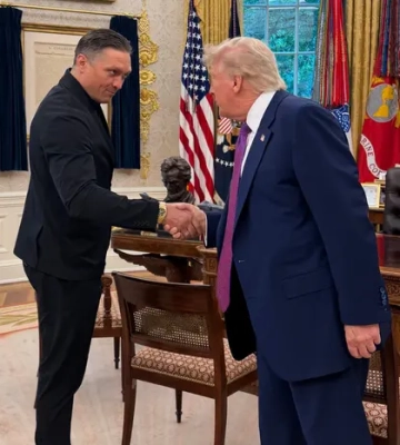 Усик, Трамп і політичні амбіції боксера